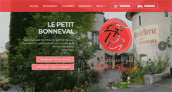 Desktop Screenshot of lepetitbonneval.com