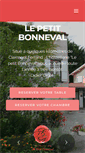 Mobile Screenshot of lepetitbonneval.com